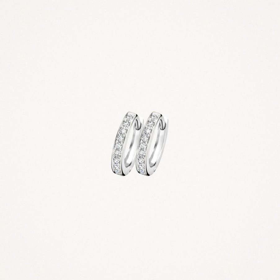 Ear Charms Blush | 14K White Gold With Zirconia