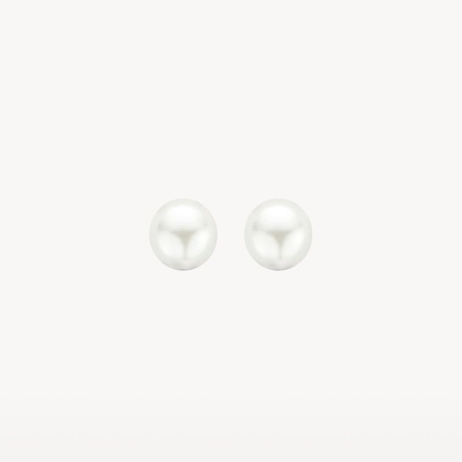 Earrings Blush | 14K Yellow Gold With Fresh Water Pearl