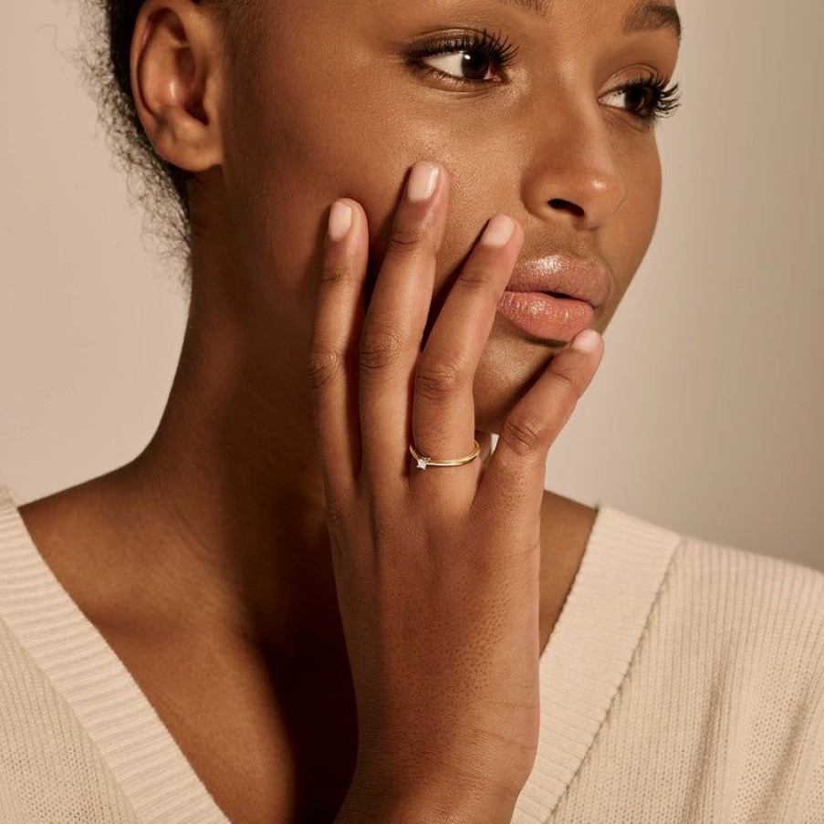 Rings Blush | 14K Yellow And White Gold With Diamond