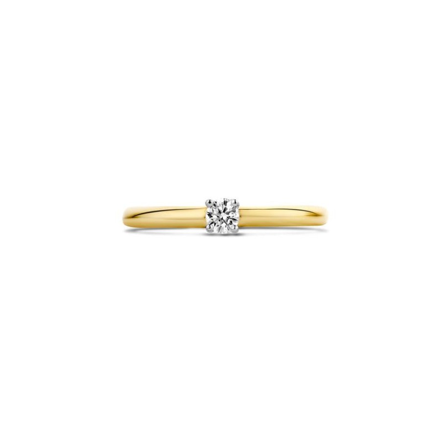 Rings Blush | 14K Yellow And White Gold With Diamond