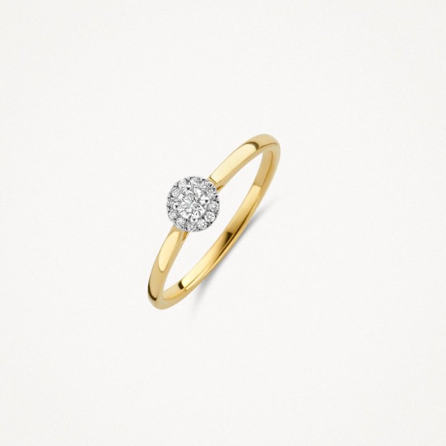 Rings Blush | 14K Yellow And White Gold With Diamond