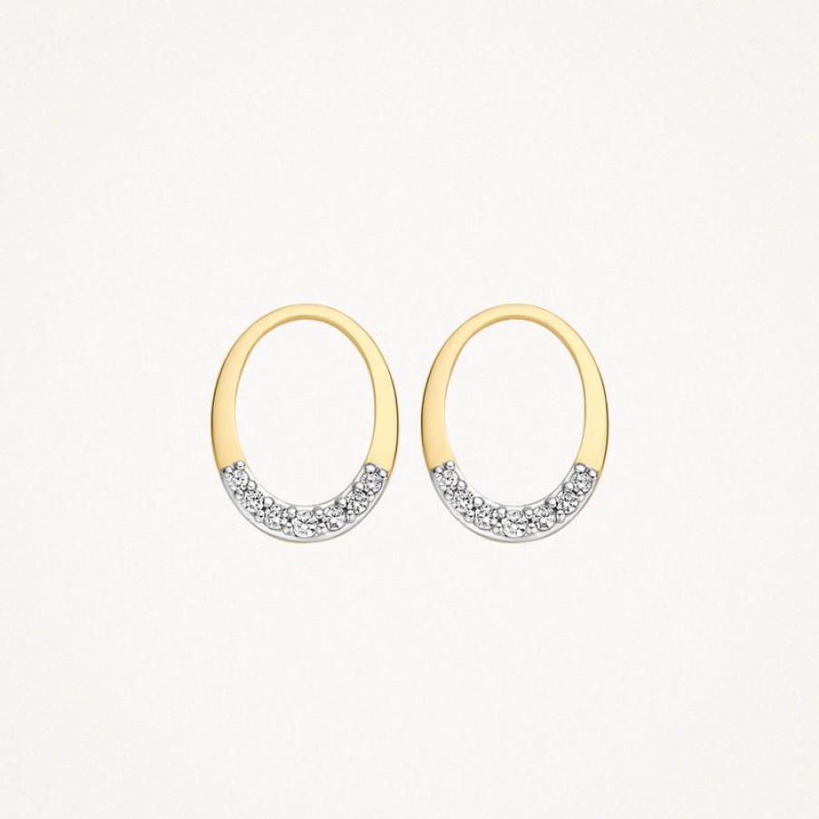 Ear Charms Blush | 14K Yellow Gold With Zirconia