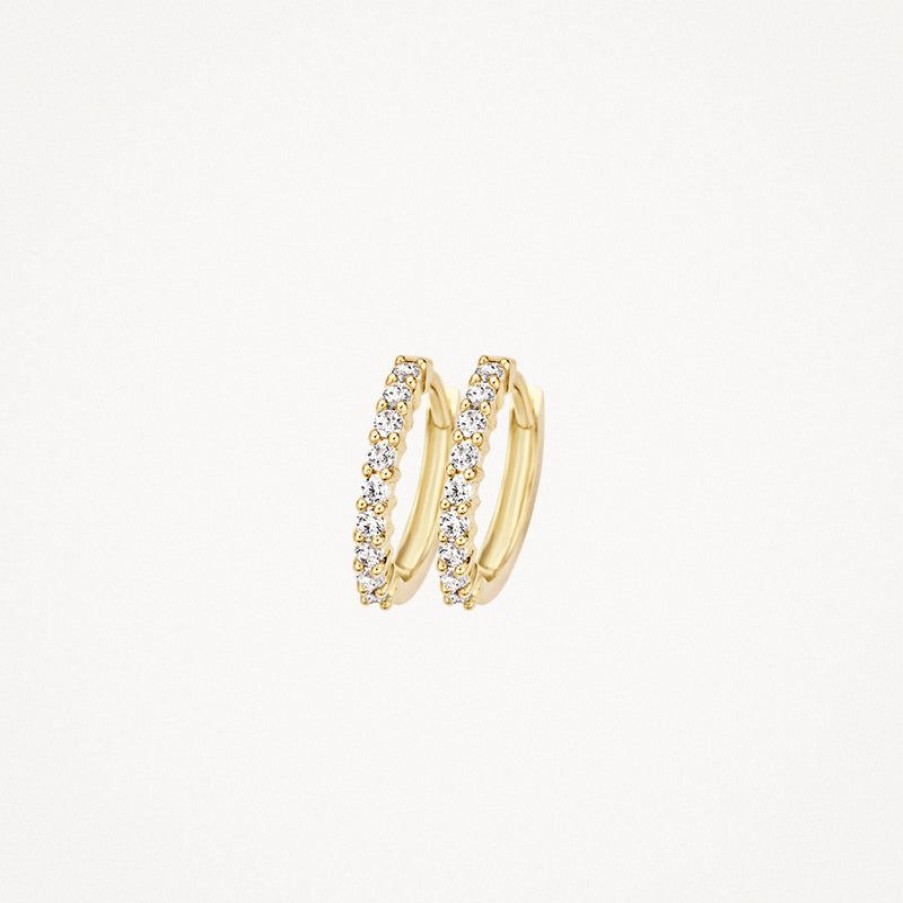 Ear Charms Blush | 14K Yellow Gold With Zirconia