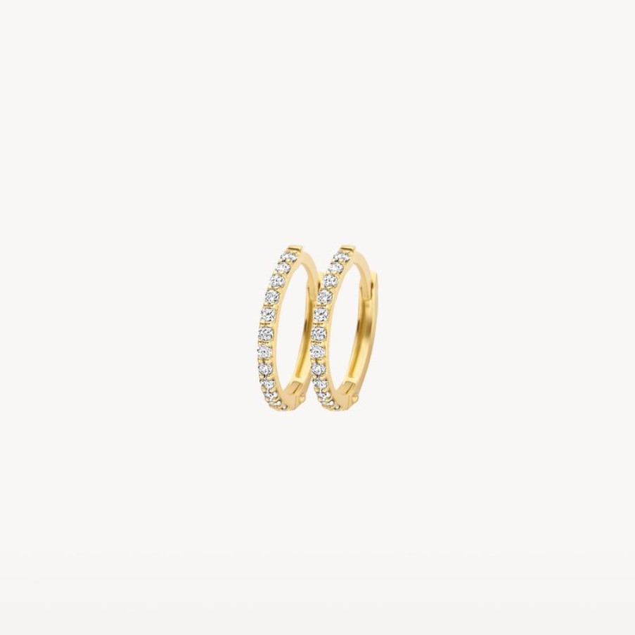 Ear Charms Blush | 14K Yellow Gold With Zirconia