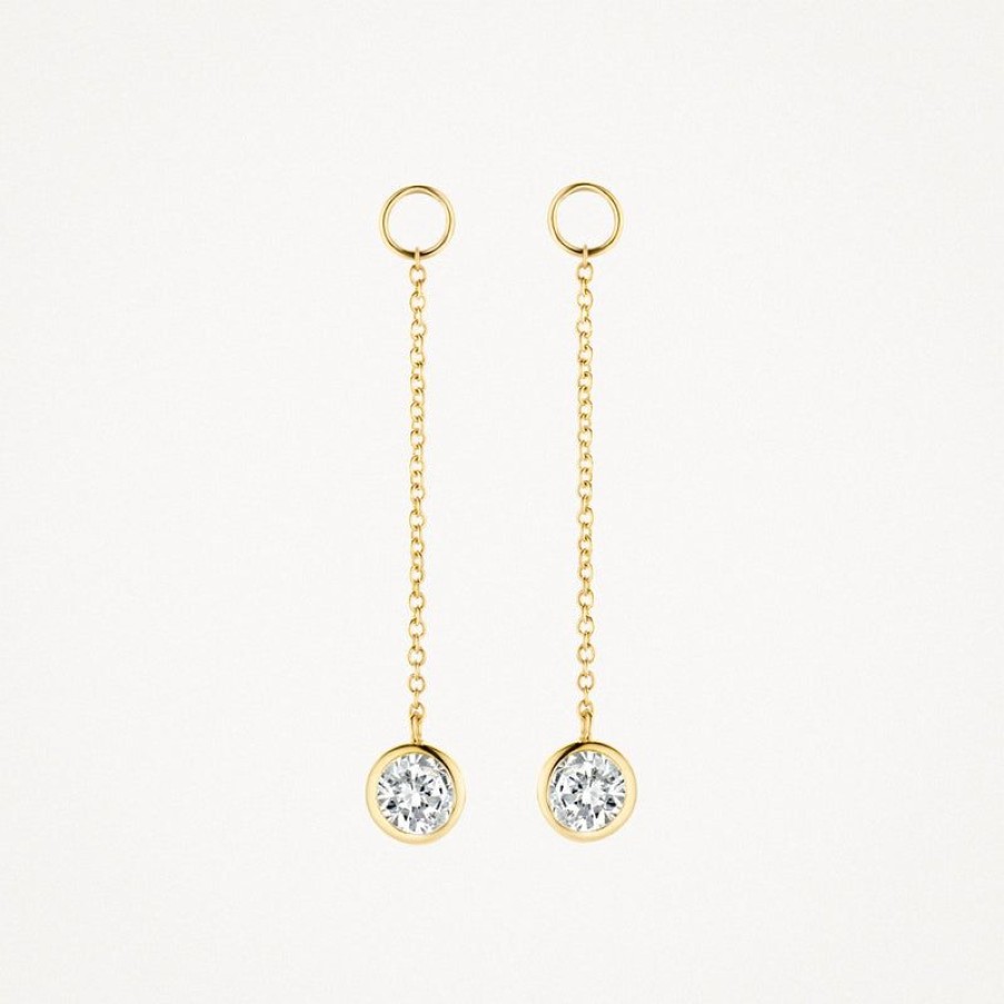 Ear Charms Blush | 14K Yellow Gold With Zirconia