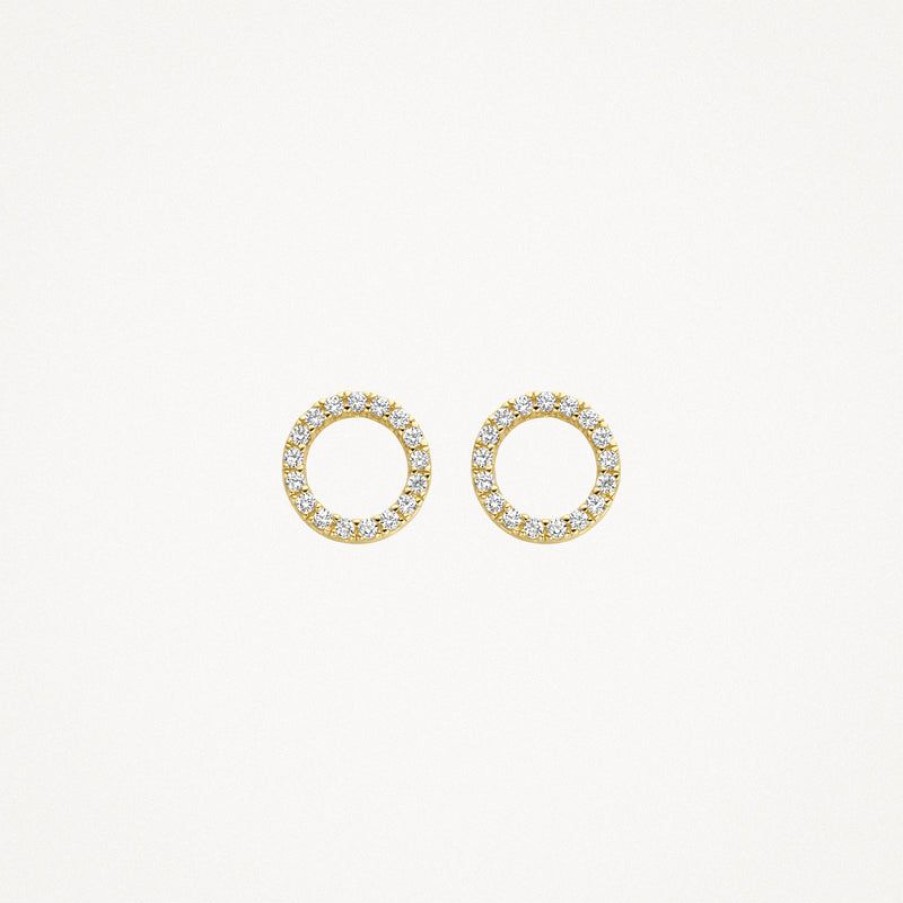 Ear Charms Blush | 14K Yellow Gold With Zirconia