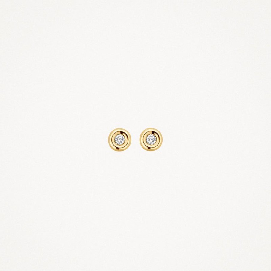 Ear Charms Blush | 14K Yellow Gold With Diamond