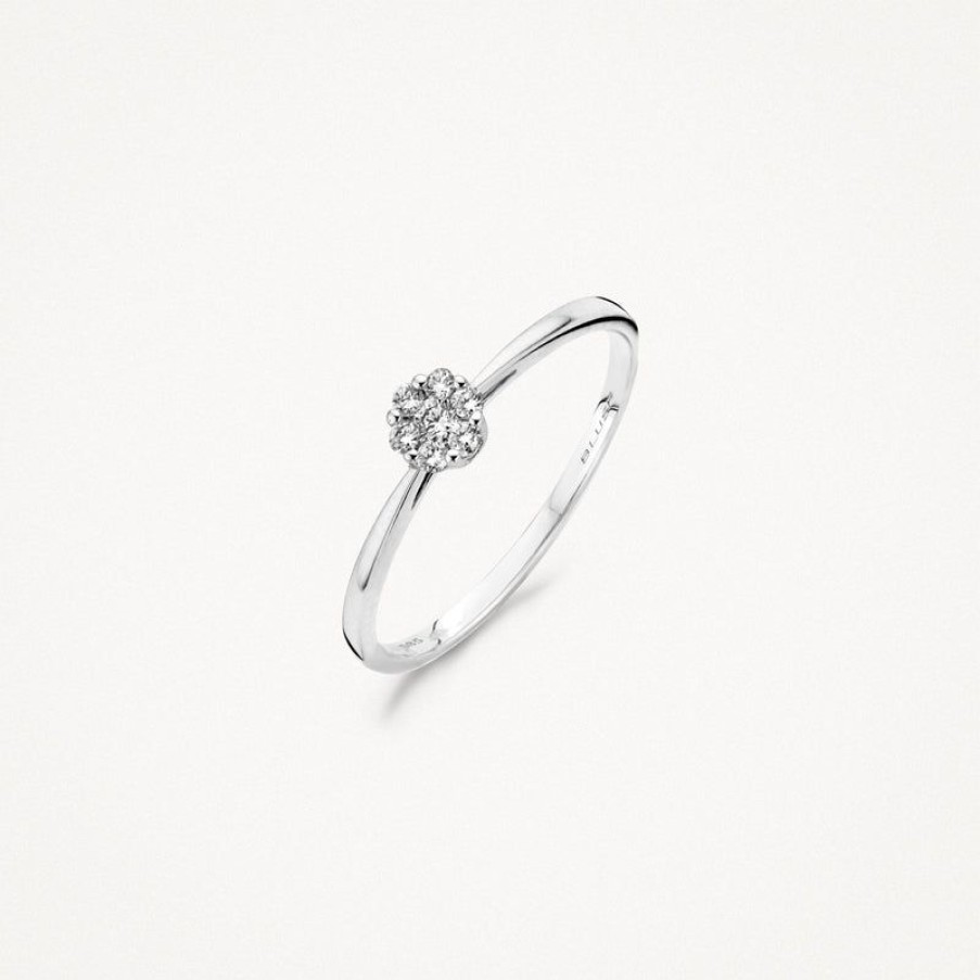 Rings Blush | 14K White Gold With Diamond