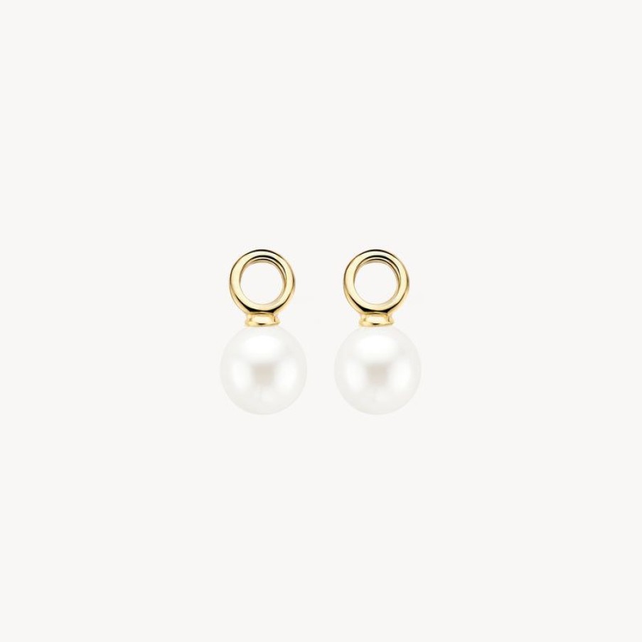 Ear Charms Blush | 14K Yellow Gold With Swarovski Pearl