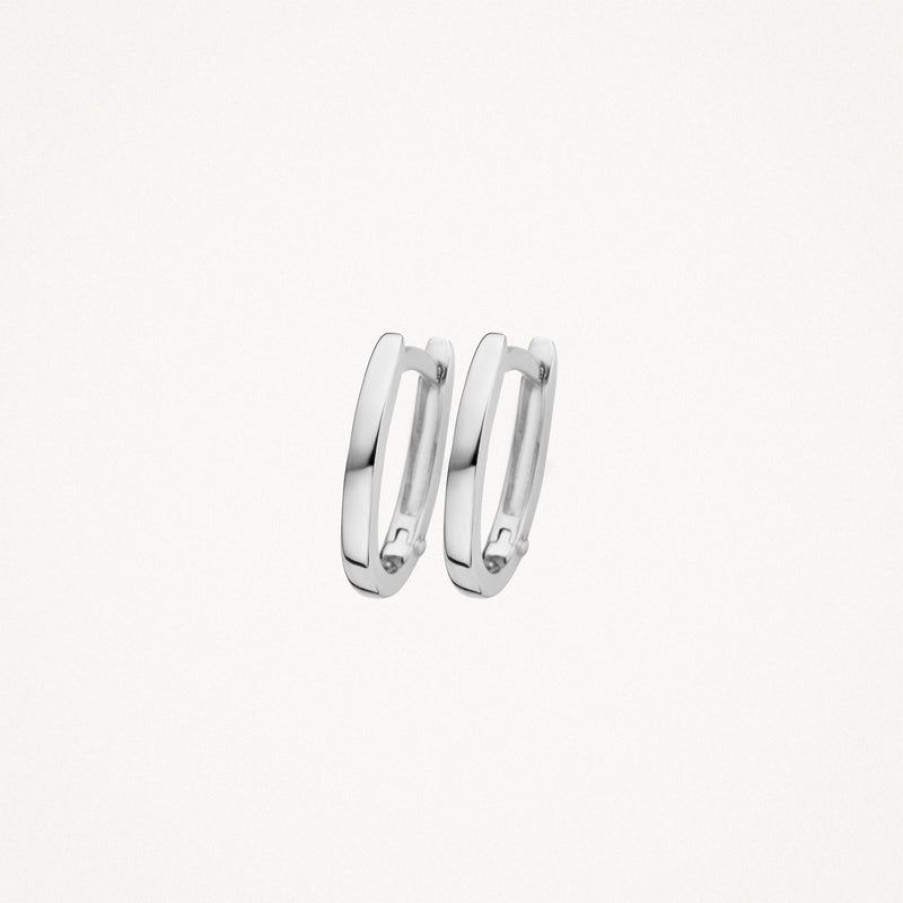 Earrings Blush | 14K White Gold