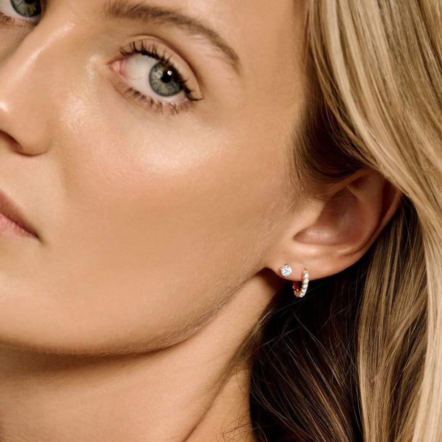 Ear Charms Blush | 14K Rose Gold With Zirconia