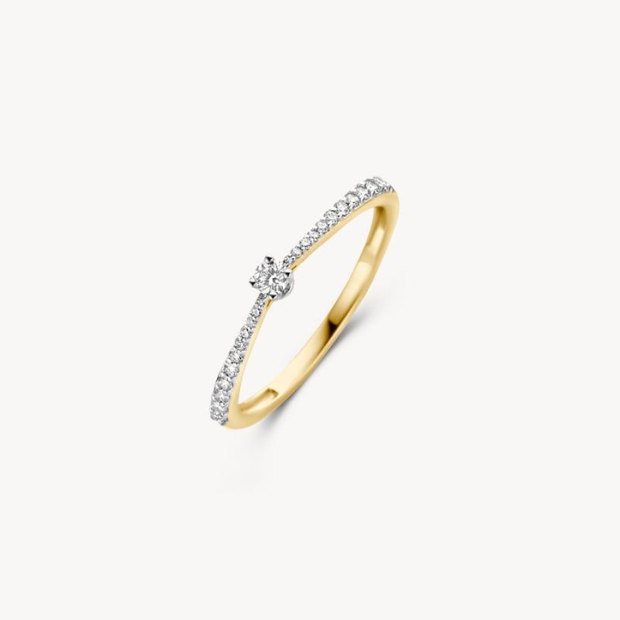 Rings Blush | 14K Yellow And White Gold With Diamond