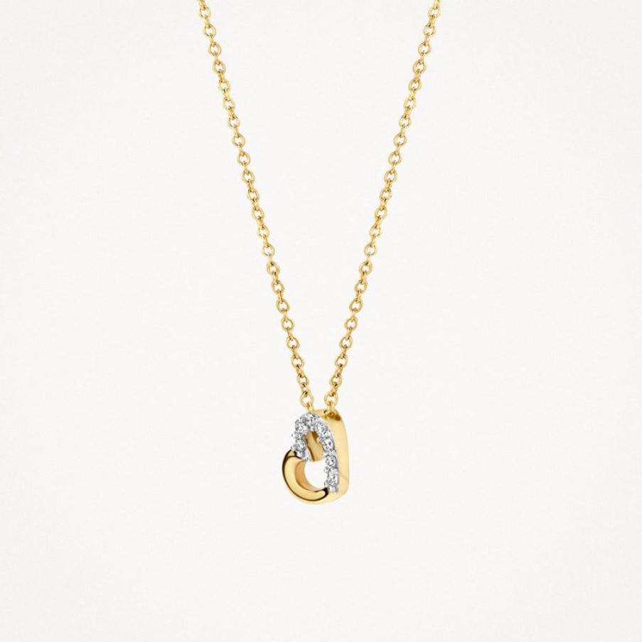 Necklaces Blush | 14K Yellow And White Gold With Diamond