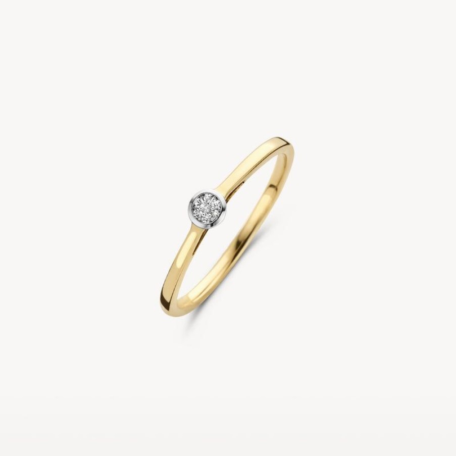 Rings Blush | 14K Yellow And White Gold With Diamond