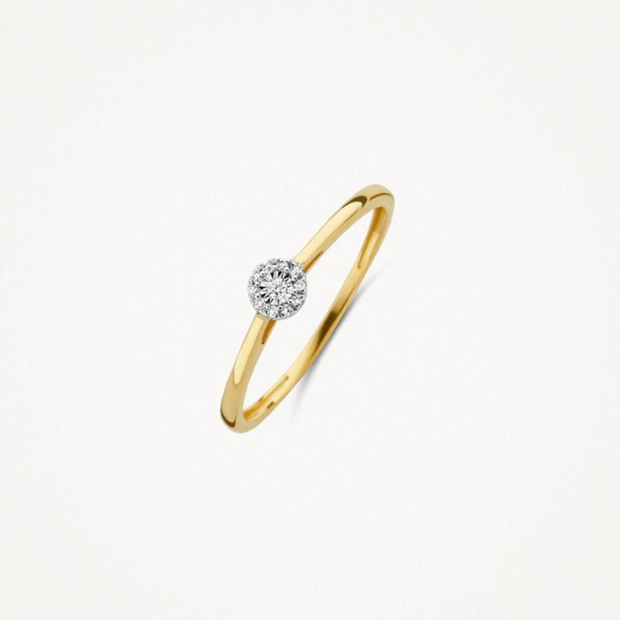 Rings Blush | 14K Yellow And White Gold With Diamond