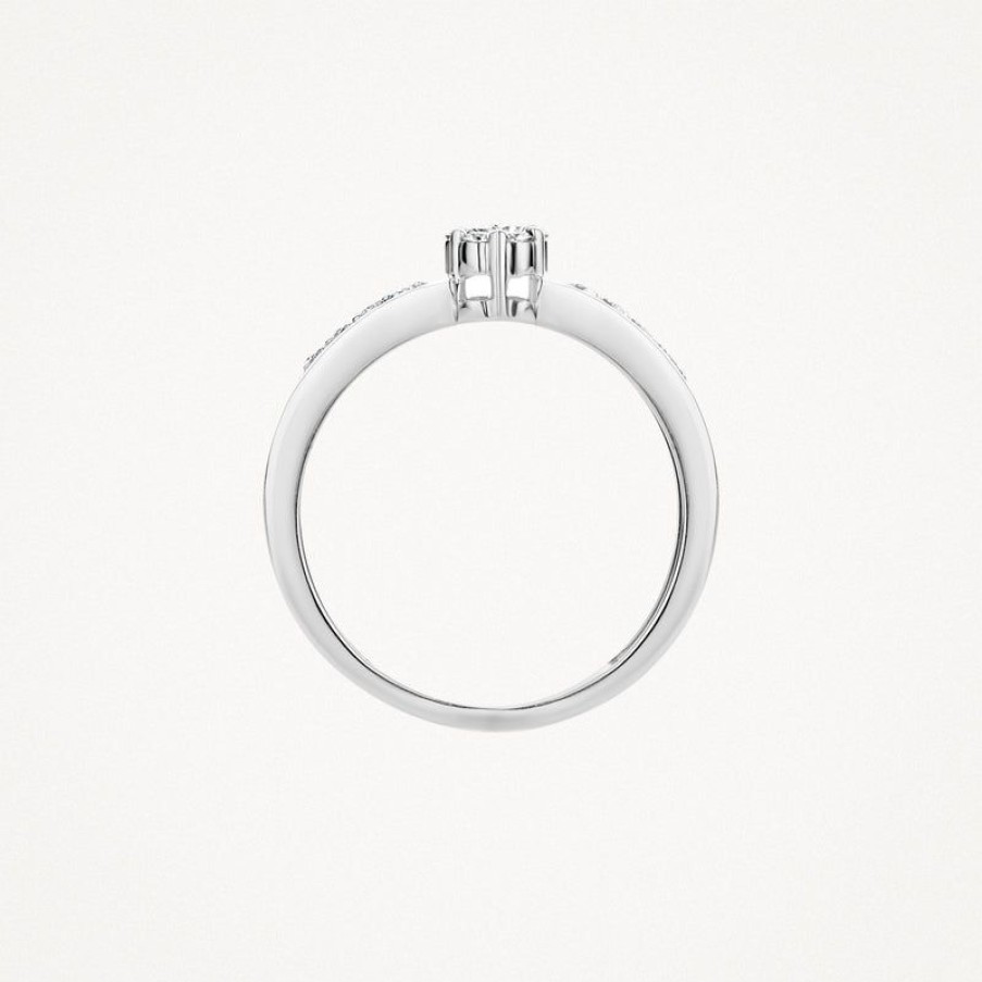 Rings Blush | 14K White Gold With Diamond