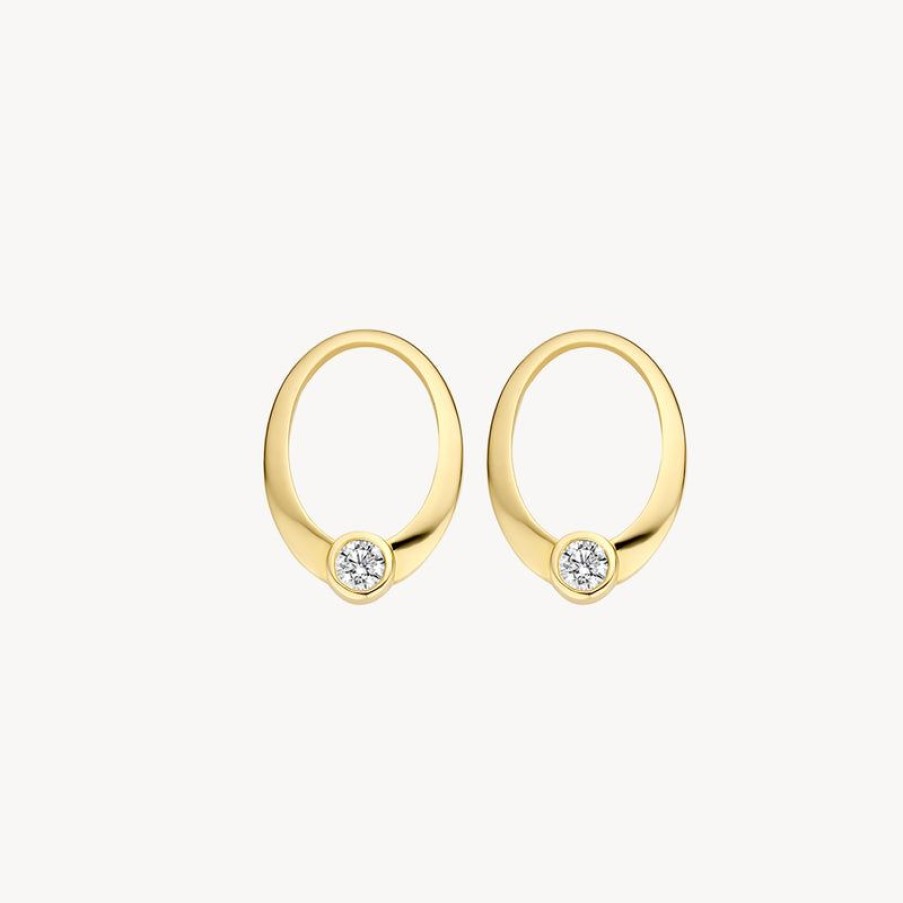 Ear Charms Blush | 14K Yellow Gold With Zirconia