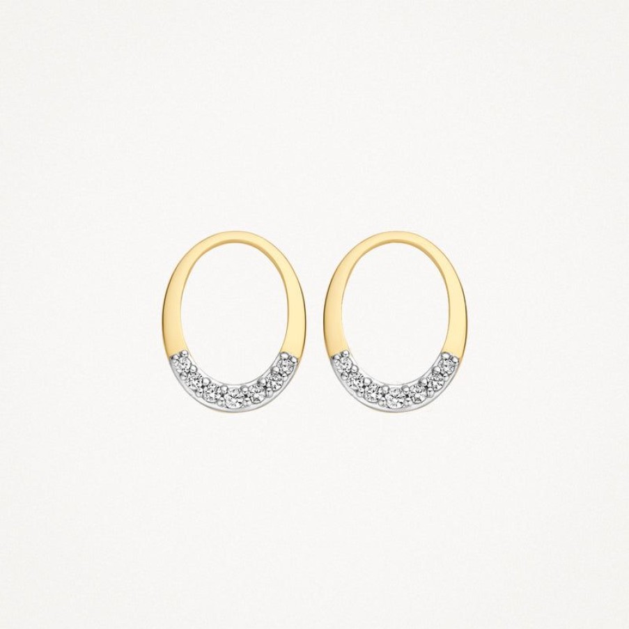 Ear Charms Blush | 14K Yellow Gold With Zirconia