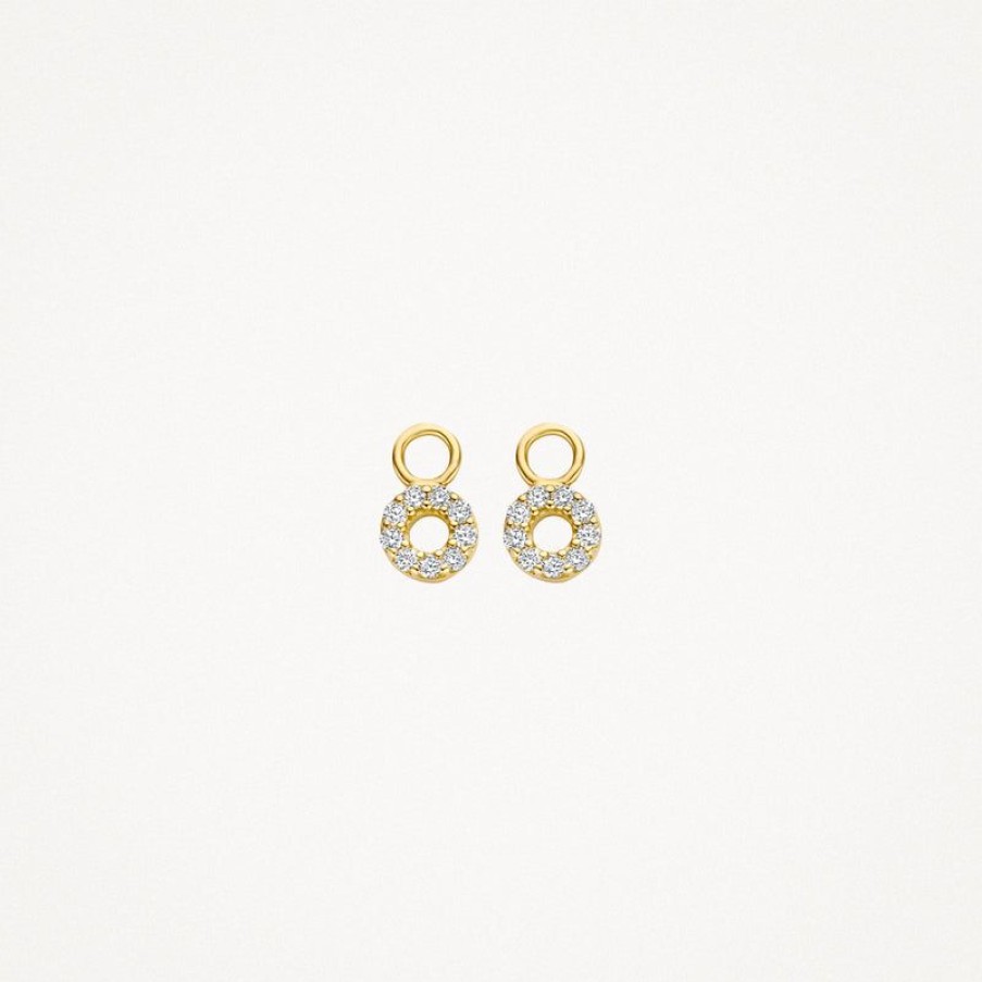 Ear Charms Blush | 14K Yellow Gold With Zirconia