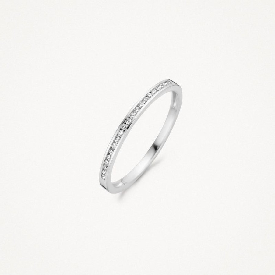 Rings Blush | 14K White Gold With Diamond