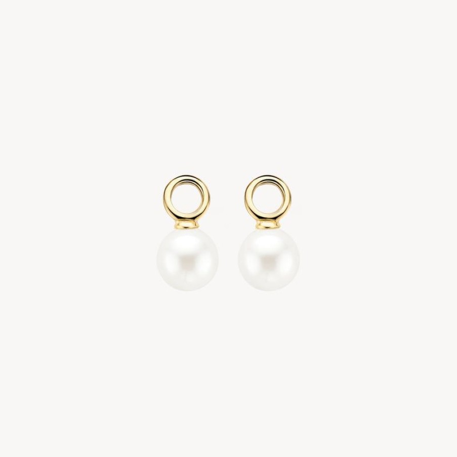 Ear Charms Blush | 14K Yellow Gold With Swarovski Pearl