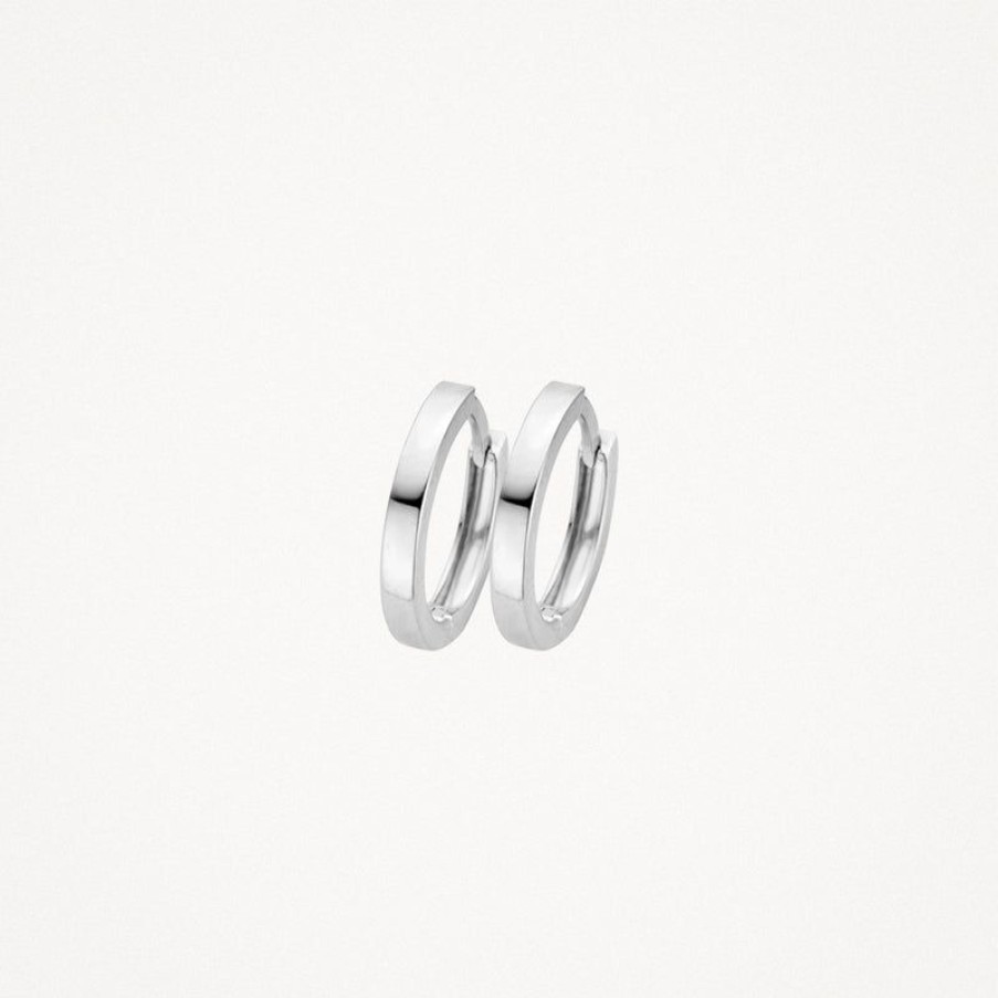 Earrings Blush | 14K White Gold