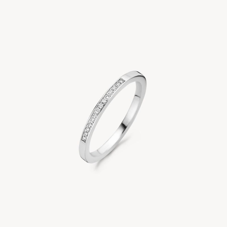 Rings Blush | 14K White Gold With Diamond