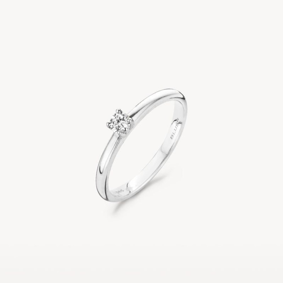 Rings Blush | 14K White Gold With Diamonds