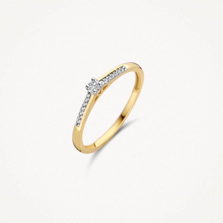 Rings Blush | 14K Yellow And White Gold With Diamond