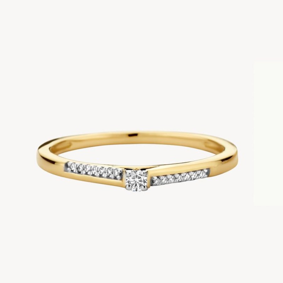 Rings Blush | 14K Yellow And White Gold With Diamond