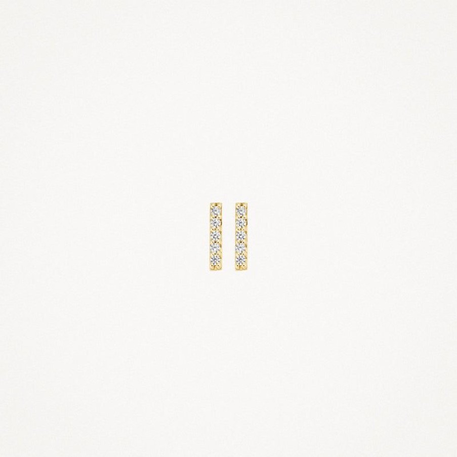 Ear Charms Blush | 14K Yellow Gold With Zirconia