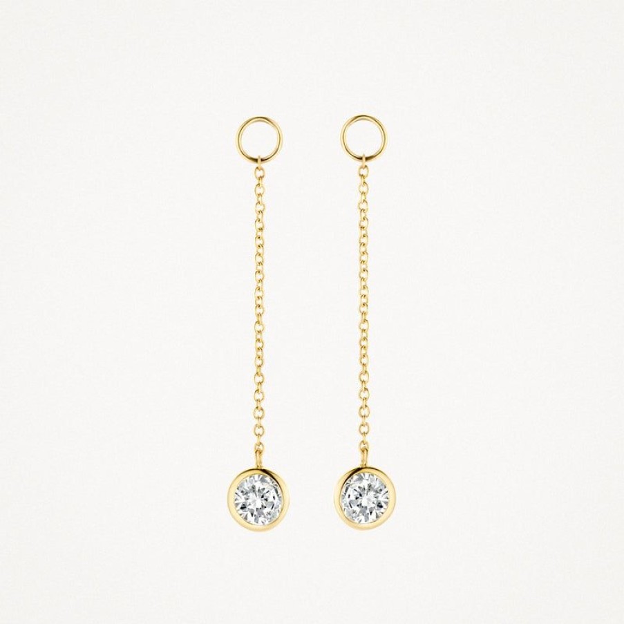 Ear Charms Blush | 14K Yellow Gold With Zirconia