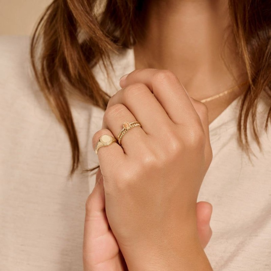 Rings Blush | 14K Yellow Gold