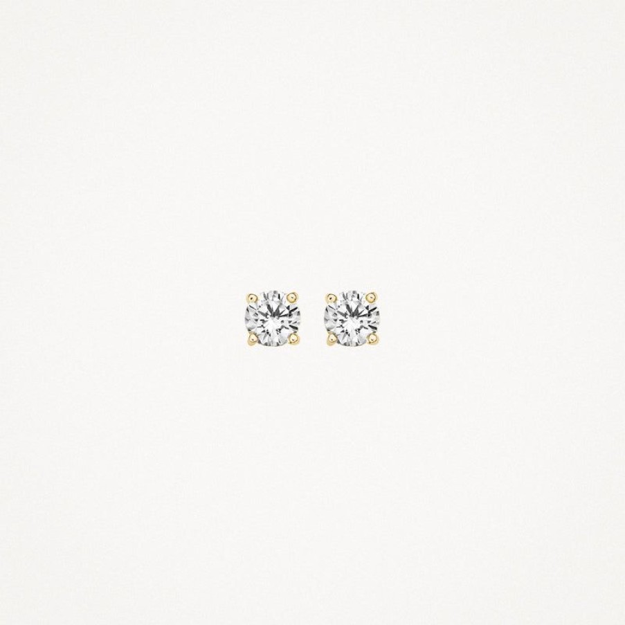 Ear Charms Blush | 14K Yellow Gold With Zirconia