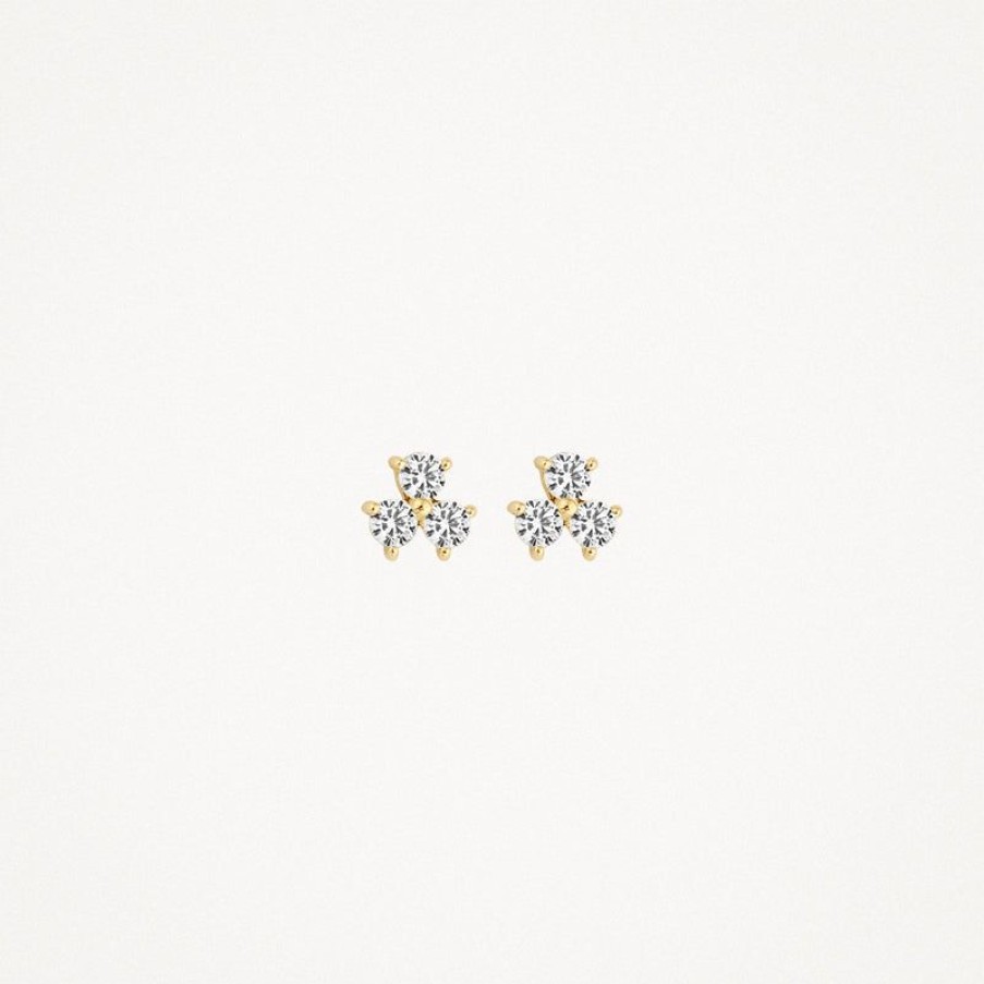 Ear Charms Blush | 14K Yellow Gold With Zirconia