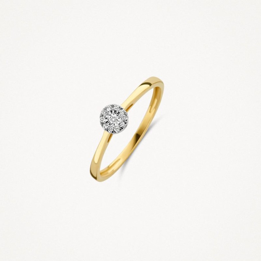 Rings Blush | 14K Yellow And White Gold With Diamond