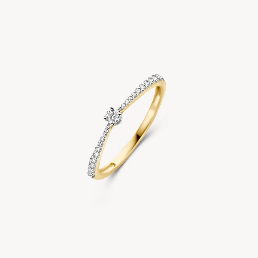 Rings Blush | 14K Yellow And White Gold With Diamond