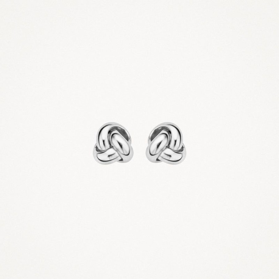 Earrings Blush | 14K White Gold