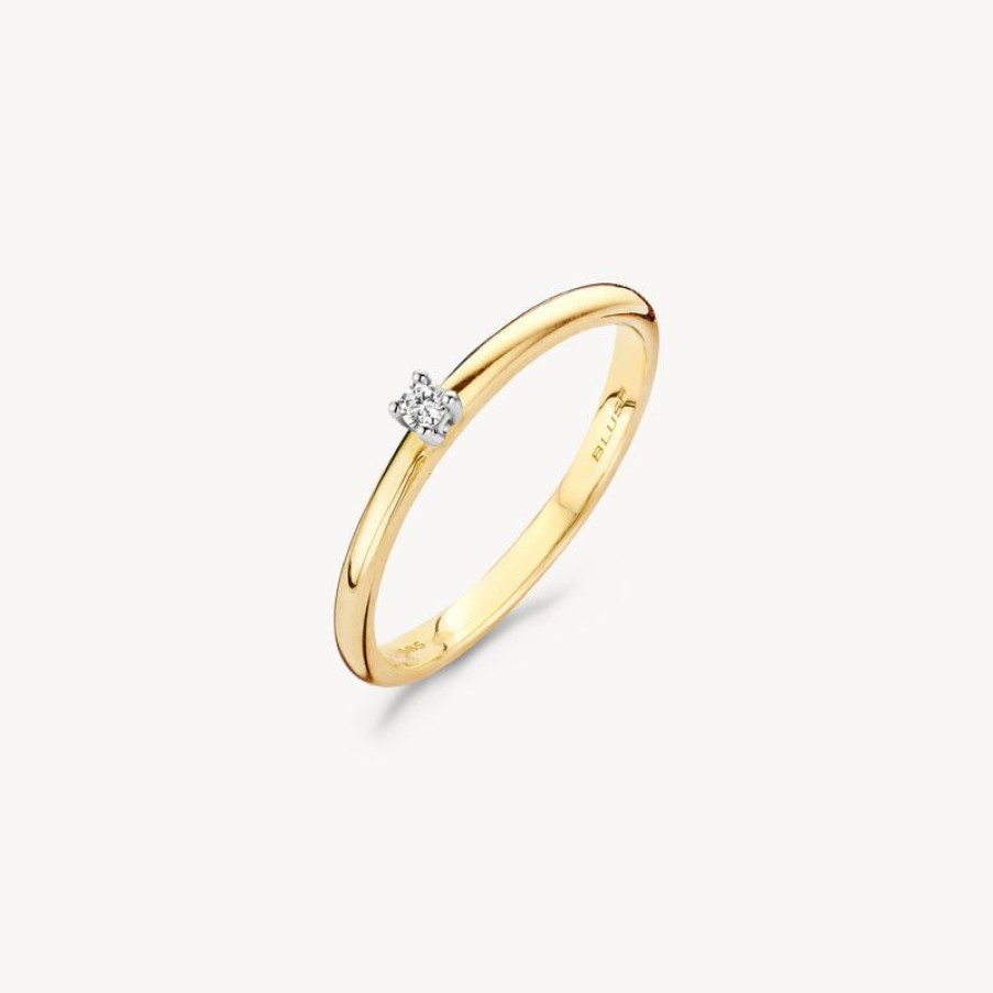 Rings Blush | 14K Yellow And White Gold With Diamond