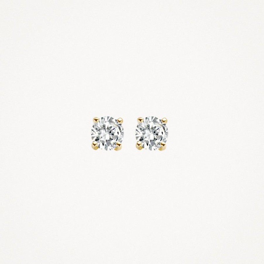 Ear Charms Blush | 14K Yellow Gold With Zirconia