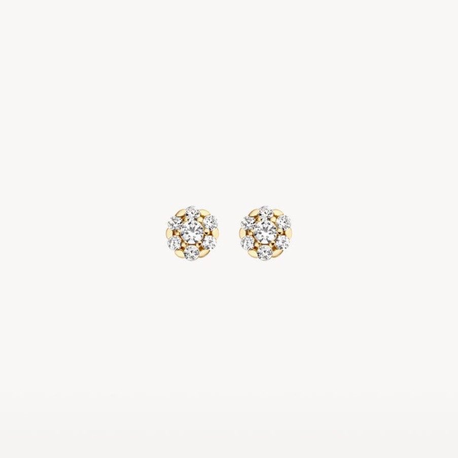 Ear Charms Blush | 14K Yellow Gold With Zirconia